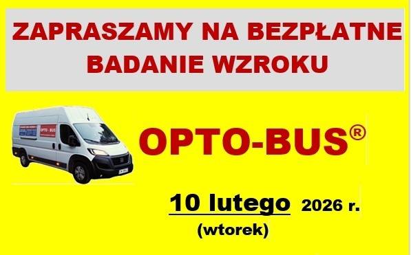 OPTO-BUS Bezpłatne badanie wzroku