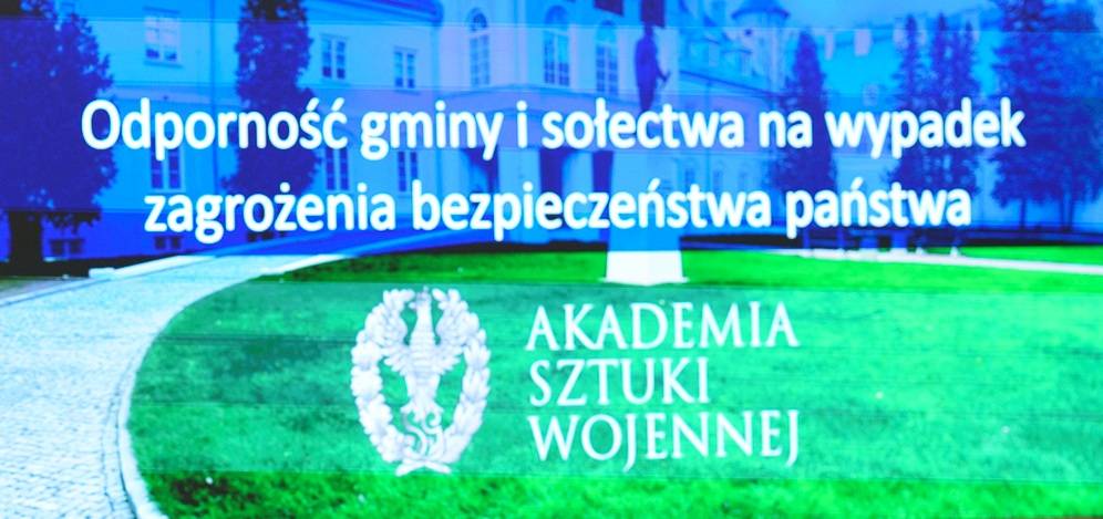 Szkolenie na temat odporności gminy i sołectwa na wypadek zagrożeń
