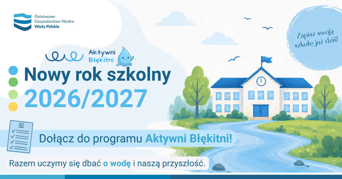 Aktywni Błękitni - szkoła przyjazna wodzie!