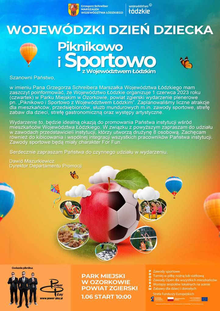 Piknikowo i Sportowo z Województwem Łódzkim