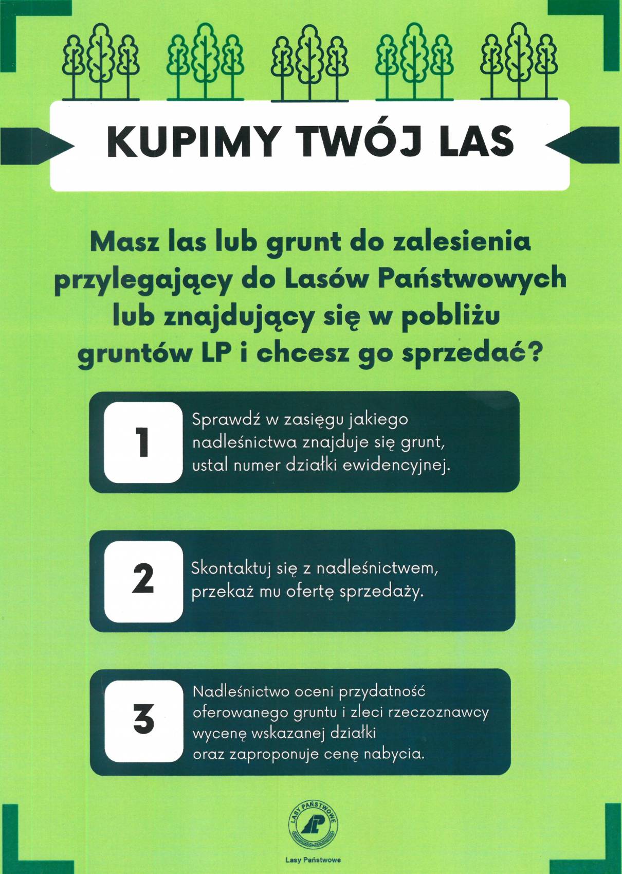 KUPIMY TWÓJ LAS