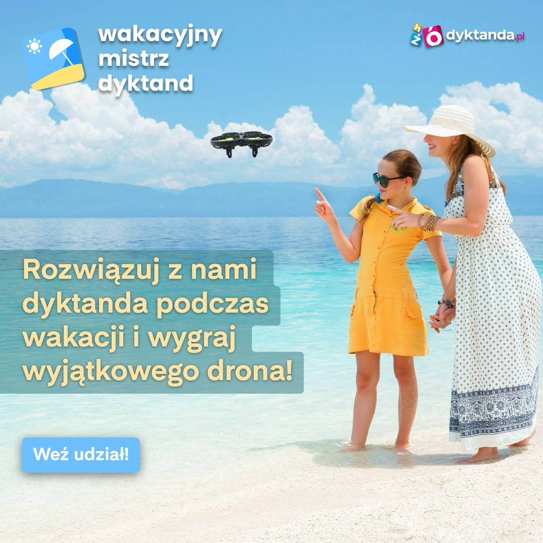 Zostań Wakacyjnym Mistrzem Dyktand z Dyktanda.pl