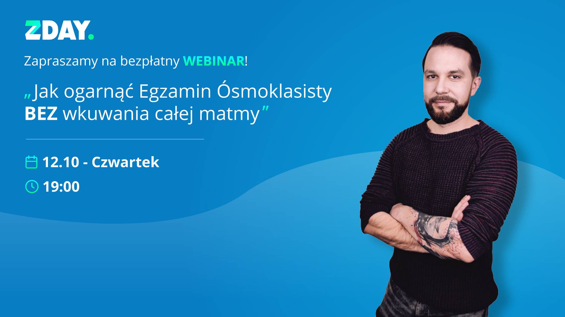 WEBINAR Egzamin ósmoklasisty z matematyki.