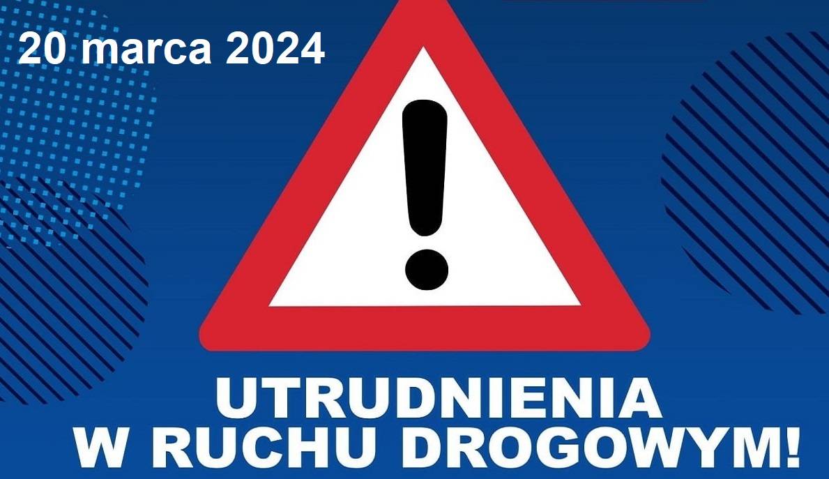 Utrudnienia w ruchu drogowym na terenie powiatu łęczyckiego w związku z protestem rolników